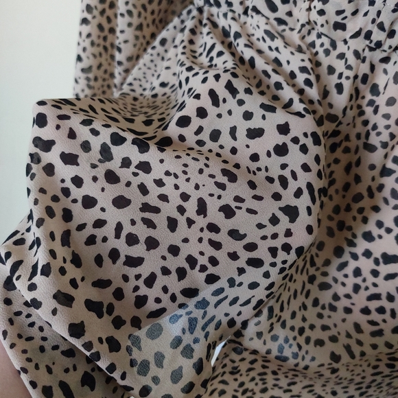 Haute Fox 2X Womens Sheer Animal Print Lightweight Plus Size Jacket Cover Up - Picture 6 of 13